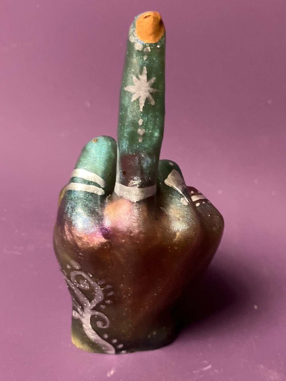 Handmade and handpainted F*** Y**